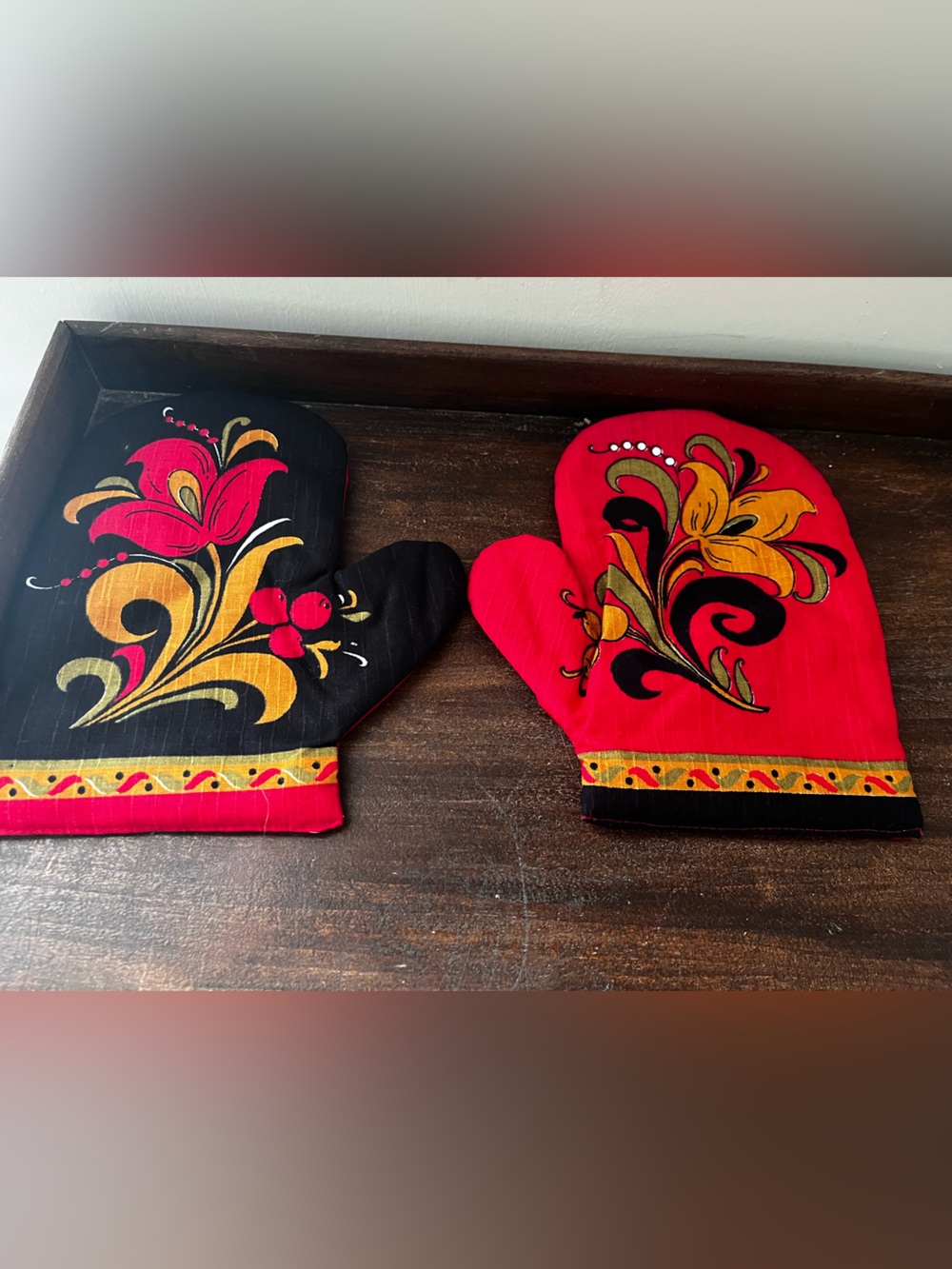 Vintage Russian Pot Holders For Decor